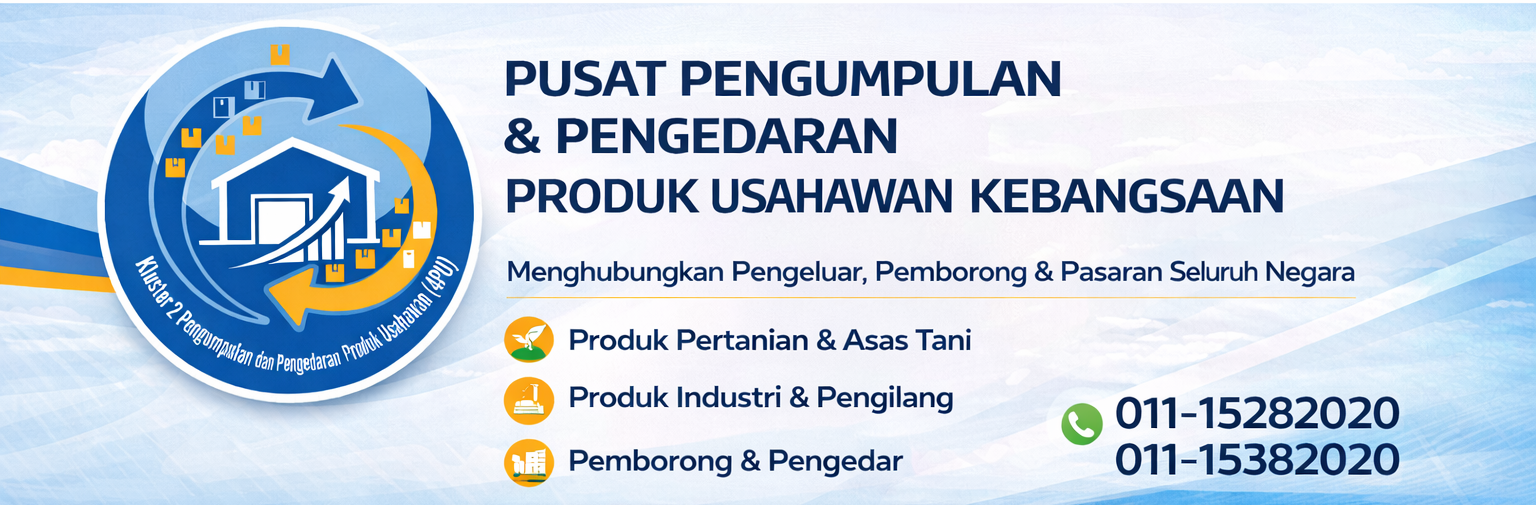 Kebangsaan - Pusat Pengumpulan dan Pengedaran Produk Usahawan (4PU) Banner