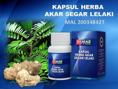 DIMAZ - Kapsul Herba Akar Segar Lelaki (MAL 20034842T) - Image 2