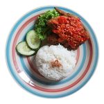 Geprek Chicken Rice