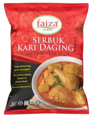 Rempah Kari Daging Faiza - 220g