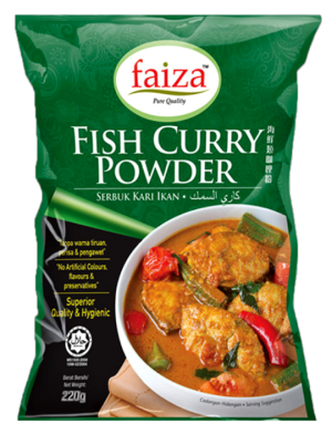 Rempah Kari Ikan Faiza - 220g