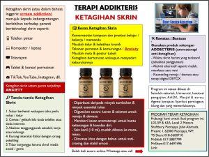 TERAPI ADDIKTERIS – Rawatan Islami Atasi Ketagihan Skrin (10 ml) - Image 2